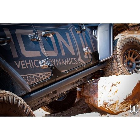 Icon Vehicle Dynamics 18-UP JEEP JL 4DR BODY ARMOR 25163